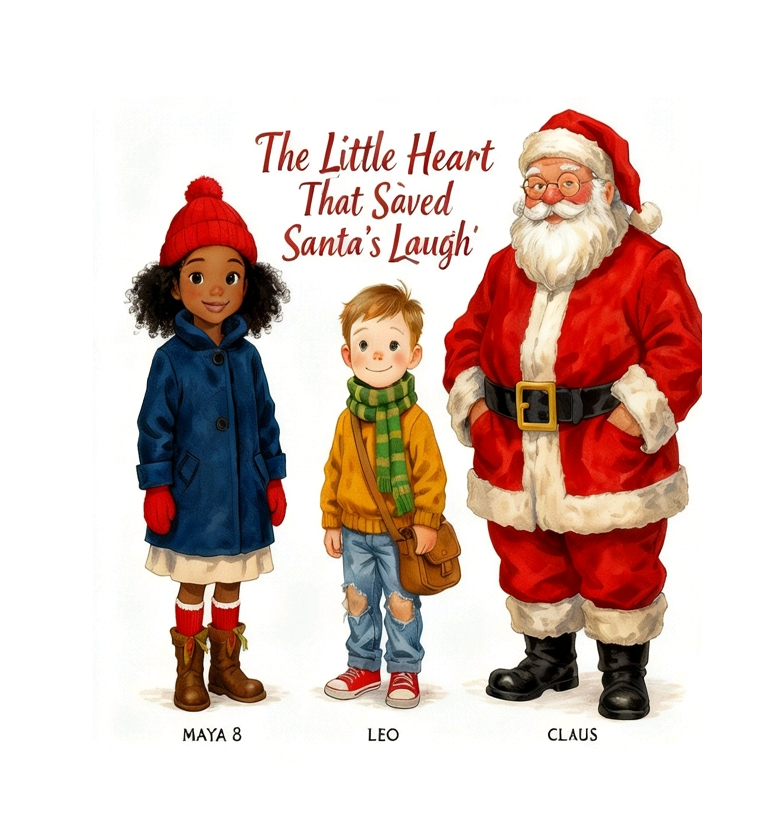 The Little Heart That Saved Santa's Laugh